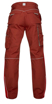 Obrázok z ARDON URBAN Pracovné nohavice do pása červené predĺžené