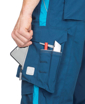 Obrázok z ARDON URBAN Pracovné nohavice s trakmi modré predĺžené
