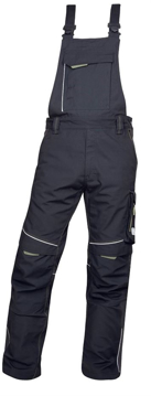 Obrázok z ARDON URBAN Pracovné nohavice s trakmi čierno-šedé skrátené