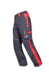 Obrázok z ARDON NEON Pracovné nohavice do pásu šedo-červené