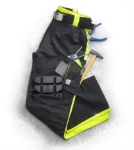 Obrázok z ARDON®NEON Pracovné nohavice predĺžené čierno-žlté