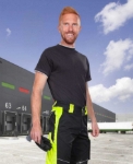 Obrázok z ARDON®NEON Pracovné nohavice predĺžené čierno-žlté