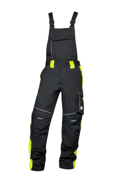 Obrázok z ARDON NEON Pracovné nohavice s trakmi čierno-žlté
