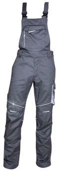 Obrázok z ARDON®SUMMER Pracovné nohavice s trakmi tmavo šedé