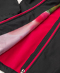 Obrázok z ARDON®FLORET Dámska softshellová bunda čierno / ružová