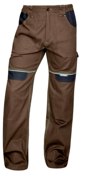 Obrázok z COOL TREND Pracovné nohavice do pása hnedé