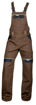 Obrázok z COOL TREND Pracovné nohavice s trakmi hnedé