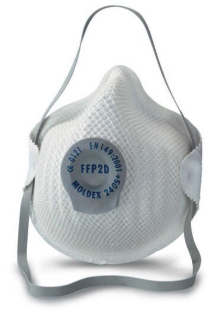 Obrázok z Moldex 2405 FFP2 Respirátor tvarovaný s ventilom 20ks