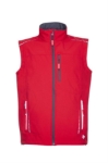 Obrázok z VISION Softshellová vesta červená
