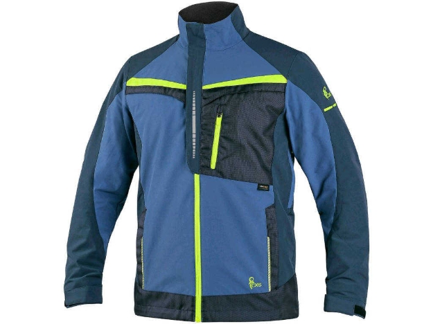 Obrázok z CXS NAOS Montérková blúza modro-modrá, HV žlté doplnky