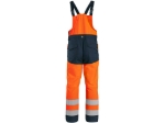 Obrázok z CXS HALIFAX Výstražné nohavice s trakmi oranžovo-modré