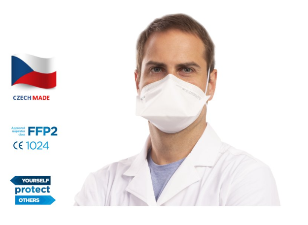 Obrázok z BTL FLAT-FIT HEALTHCARE FFP2 skladaný respirátor bez výdychového ventilčeka