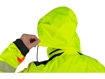 Obrázok z CXS BENSON Výstražná zateplená bunda žlto-čierna