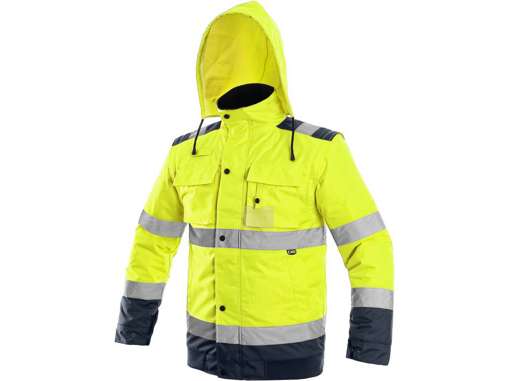 Obrázok z CXS LUTON Výstražná bunda 2v1 žltá