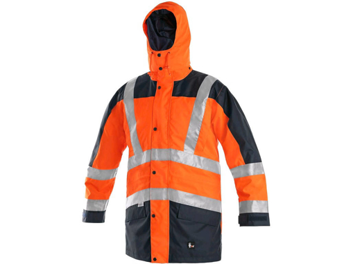Obrázok z CXS LONDON Výstražná bunda 5v1 oranžovo-modrá