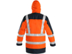 Obrázok z CXS LONDON Výstražná bunda 5v1 oranžovo-modrá