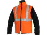 Obrázok z CXS LONDON Výstražná bunda 5v1 oranžovo-modrá
