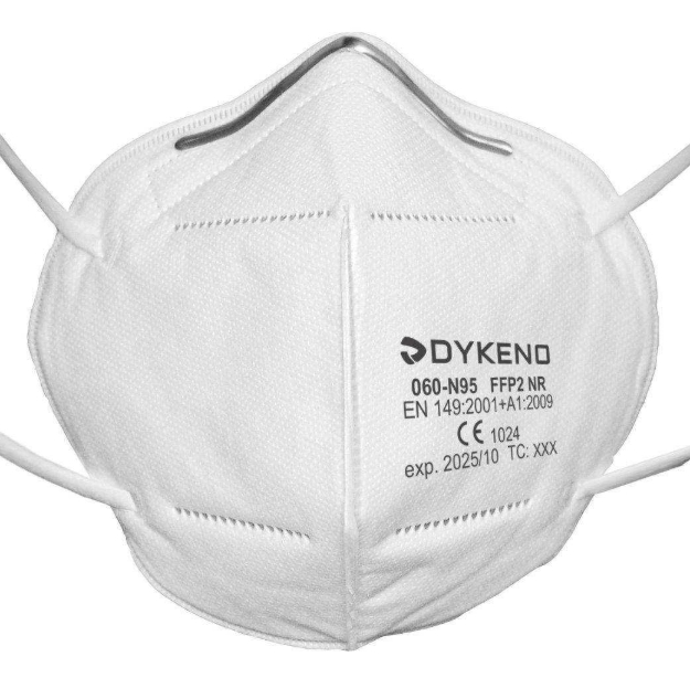 Obrázok z DYKENO 060-N95 Skládaný respirátor FFP2 NR bez ventilku