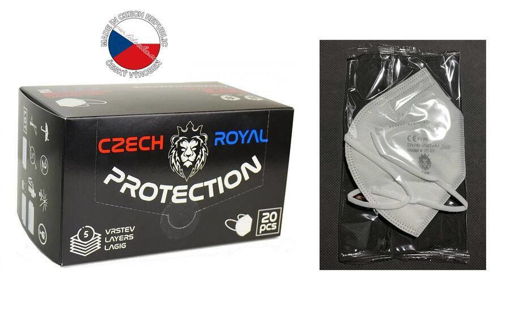 Obrázok z Czech Royal Protection / Respirátor FFP2, vyrobené v ČR