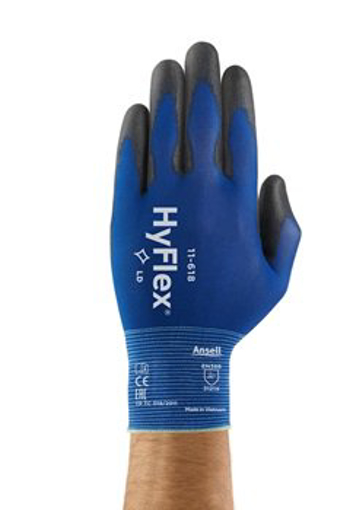 Obrázok z Ansell HYFLEX 11-618 Pracovné rukavice 