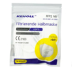 Obrázok z Keholl Respirátor FFP2 bez ventilku černý