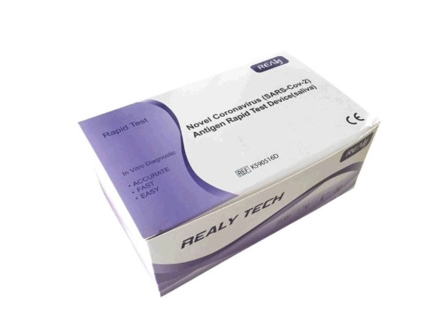 Obrázok z Novinka / Antigénové slinné rýchle testy na koronavírus COVID-19 / 5 ks/balenie