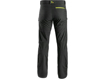 Obrázok z CXS AKRON Pánske nohavice do pása, softshell, čierne s HV žlto / oranžovými doplnkami 