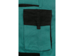 Obrázok z CXS LUXY JAKUB Pracovné nohavice do pása zeleno / čierne - zimné