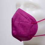 Obrázok z Promedor Respirátor FFP2 tmavo ružový - vyrobené v ČR