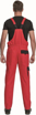 Obrázok z Cerva MAX NEO Pracovné nohavice s trakmi červeno / čierne 
