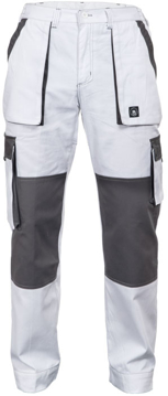 Obrázok z Červa MAX SUMMER Pracovné nohavice do pásu bielo / šedej