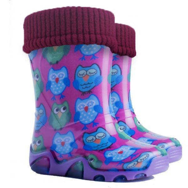 Obrázok z Bighorn BIGI LUX 1533 B Sova Detské farebné gumáky 