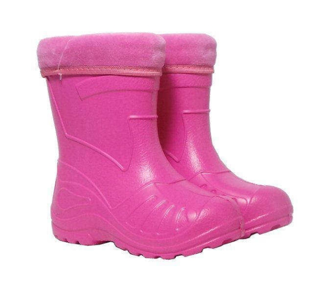Obrázok z BIGHORN REX 1750 F Detské zateplené gumáky ružové 