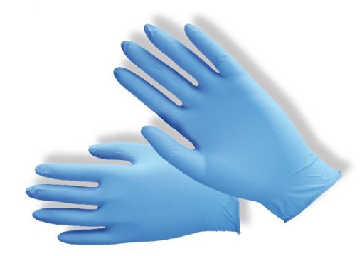 Obrázok z PD-NT-PWF Pracovné jednorazové rukavice modré