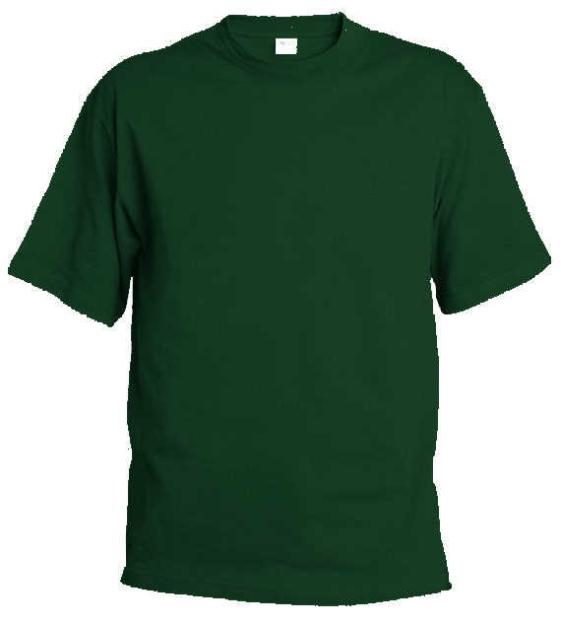 Obrázok z Pánske tričko T9 tmovo zelená