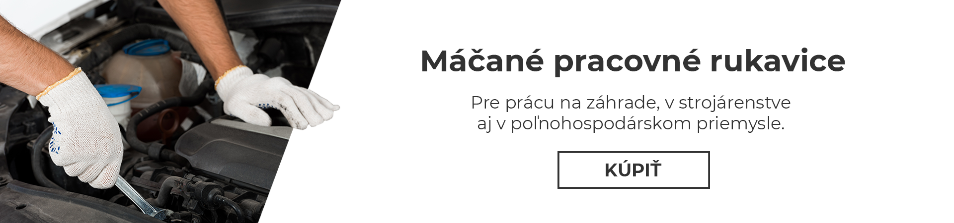 Máčané pracovné rukavice