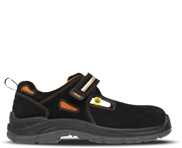 Obrázok z Bennon LUX S1P ESD NM Sandal Pracovné sandále 