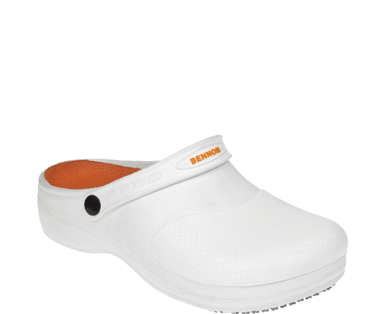 Obrázok z Bennon MAXIM OB White Slipper Pracovné nazuvák 