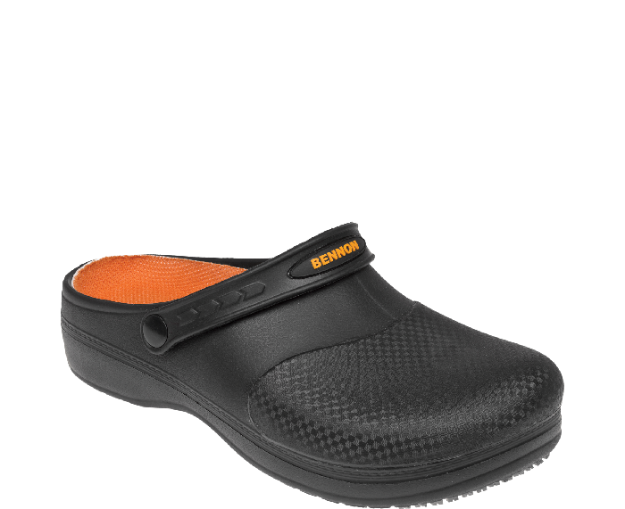 Obrázok z Bennon MAXIM OB Black Slipper Pracovné nazuvák 