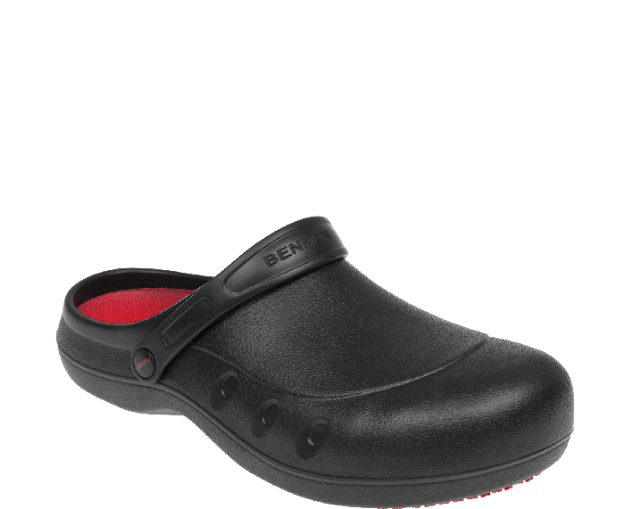 Obrázok z Bennon MAXIM OB Black Slipper Pracovné nazuvák 