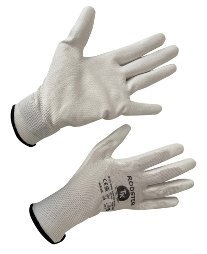 Obrázok z T-K ROOSTER Pracovné rukavice biele