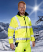 Obrázok z ARDON HI-VIZ Reflexná zimná bunda žltá + modrá 