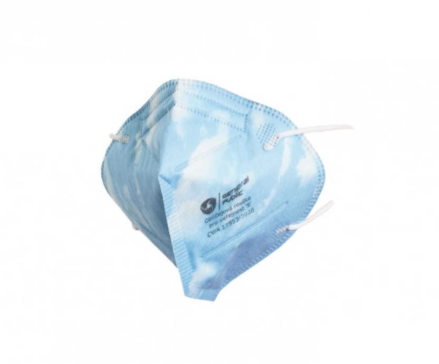 Obrázok z General Public Protection Dizajnová tvárová rúška NEBE