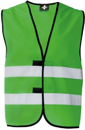 Obrázok z Korntex KXFW Reflexná vesta green