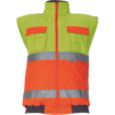 Obrázok z Cerva CLOVELLY pilot bunda HV žltá/oranžová Reflexná bunda zimná