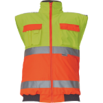 Obrázok z Cerva CLOVELLY pilot bunda HV žltá/oranžová Reflexná bunda zimná