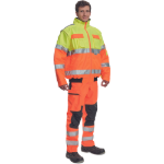 Obrázok z Cerva CLOVELLY pilot bunda HV žltá/oranžová Reflexná bunda zimná