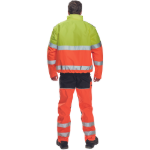 Obrázok z Cerva CLOVELLY pilot bunda HV žltá/oranžová Reflexná bunda zimná