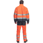 Obrázok z Cerva Clovelly pilot bunda HV oranžová / navy Reflexná bunda zimná 