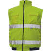 Obrázok z Cerva Clovelly pilot bunda HV žltá Reflexná bunda zimná 